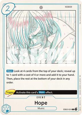 Hope card from Extra Booster: Anime 25th Collection