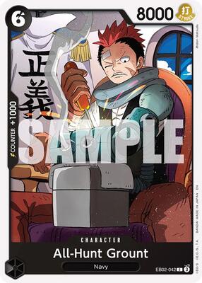 All-Hunt Grount card from Extra Booster: Anime 25th Collection