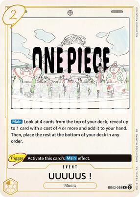 UUUUUS! card from Extra Booster: Anime 25th Collection