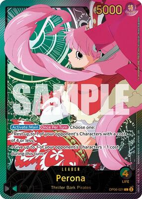 Perona (SP) card from Extra Booster: Anime 25th Collection