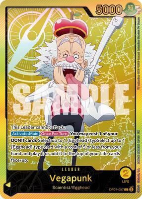 Vegapunk (SP) card from Extra Booster: Anime 25th Collection