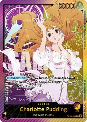 Charlotte Pudding (SP) card from Extra Booster: Anime 25th Collection