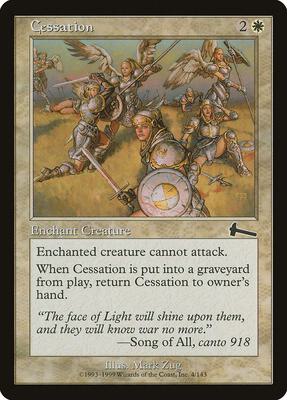 Cessation card from Urza's Legacy