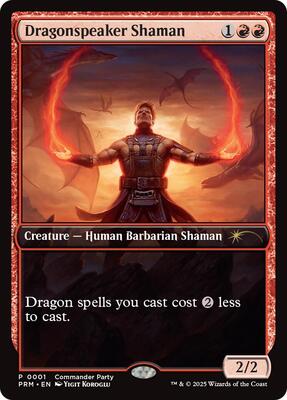 Dragonspeaker Shaman card from WPN & Gateway Promos