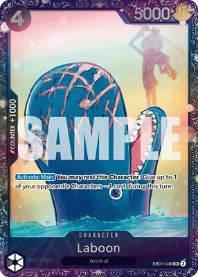 Laboon (Treasure Cup 2025) card from One Piece Promotion Cards