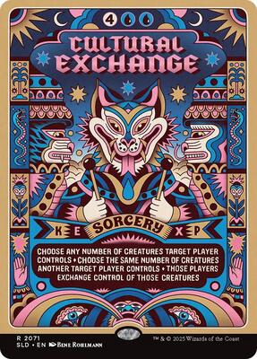 Cultural Exchange card from Secret Lair Drop Series