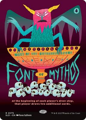 Font of Mythos card from Secret Lair Drop Series