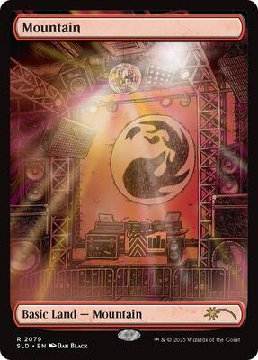 Mountain (2079) card from Secret Lair Drop Series