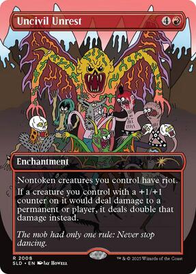 Uncivil Unrest card from Secret Lair Drop Series