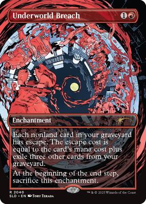 Underworld Breach (2040) card from Secret Lair Drop Series