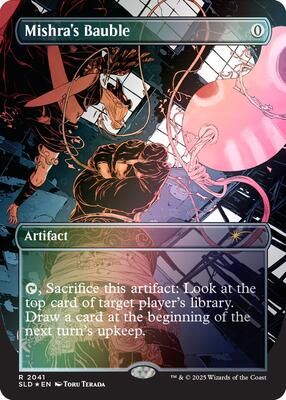 Mishra's Bauble (2041) (Rainbow Foil) card from Secret Lair Drop Series