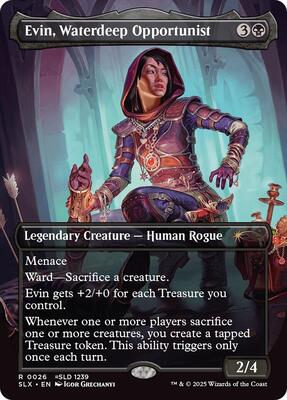 Evin, Waterdeep Opportunist card from SLX Cards