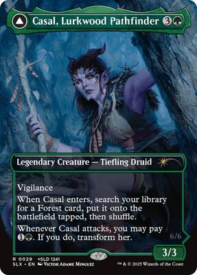 Casal, Lurkwood Pathfinder card from SLX Cards