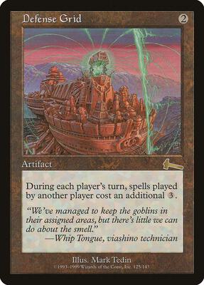 Defense Grid card from Urza's Legacy