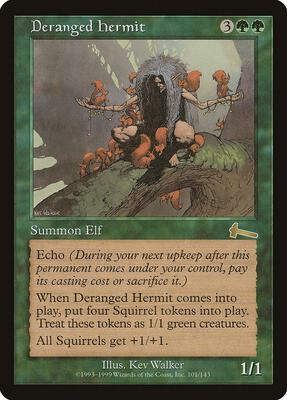 Deranged Hermit card from Urza's Legacy