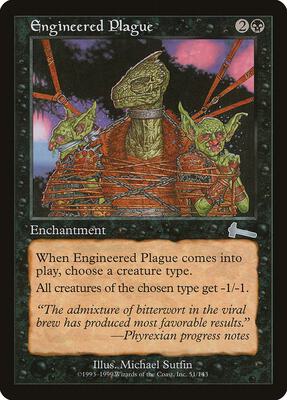 Engineered Plague card from Urza's Legacy
