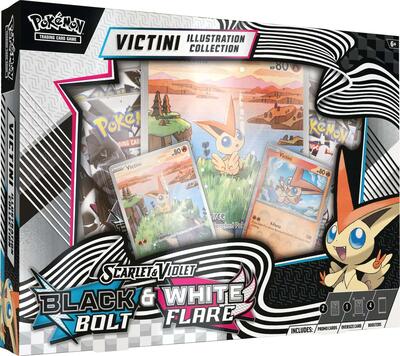 Unova Victini Illustration Collection card from SV: Black Bolt