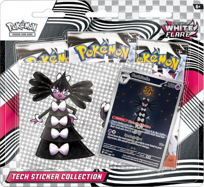 White Flare Tech Sticker Collection card from SV: White Flare