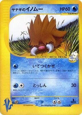 Pryce's Piloswine card from Pokemon VS