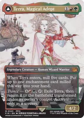 Terra, Magical Adept (Borderless) card from FINAL FANTASY