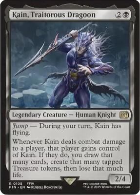 Kain, Traitorous Dragoon card from FINAL FANTASY