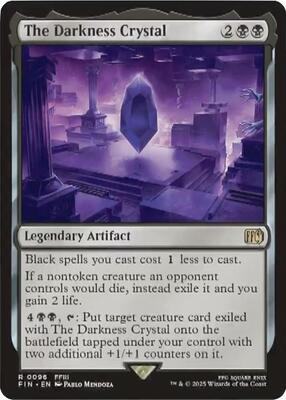 The Darkness Crystal card from FINAL FANTASY