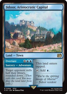 Jidoor, Aristocratic Capital card from FINAL FANTASY
