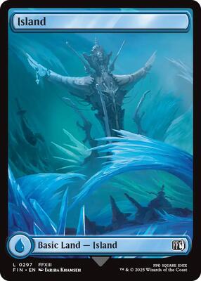 Island (0297) card from FINAL FANTASY