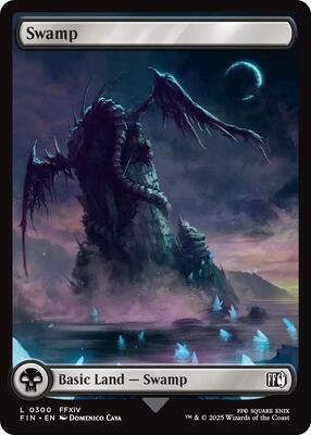 Swamp (0300) card from FINAL FANTASY