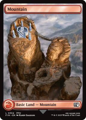 Mountain (0304) card from FINAL FANTASY