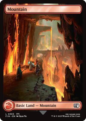 Mountain (0305) card from FINAL FANTASY