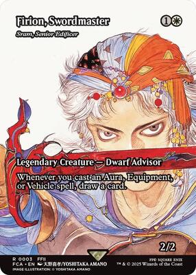 Firion, Swordmaster - Sram, Senior Edificer (Showcase) card from FINAL FANTASY: Through the Ages