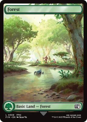 Forest (0308) card from FINAL FANTASY