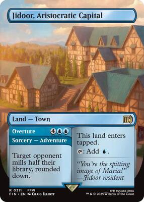 Jidoor, Aristocratic Capital (Borderless) card from FINAL FANTASY