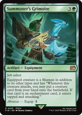 Summoner's Grimoire card from FINAL FANTASY