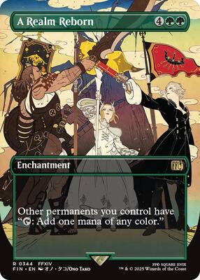 A Realm Reborn (Borderless) card from FINAL FANTASY