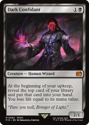 Dark Confidant card from FINAL FANTASY