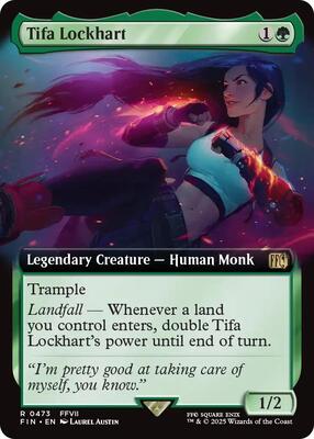Tifa Lockhart (Extended Art) card from FINAL FANTASY
