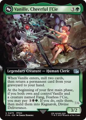 Vanille, Cheerful l'Cie (Extended Art) card from FINAL FANTASY