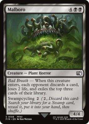 Malboro card from FINAL FANTASY