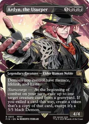 Ardyn, the Usurper (0315) (Borderless) card from FINAL FANTASY