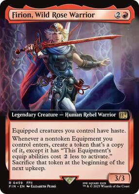Firion, Wild Rose Warrior (Extended Art) card from FINAL FANTASY