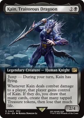 Kain, Traitorous Dragoon (Extended Art) card from FINAL FANTASY