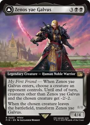 Zenos yae Galvus (Extended Art) card from FINAL FANTASY