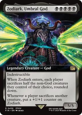 Zodiark, Umbral God (Extended Art) card from FINAL FANTASY