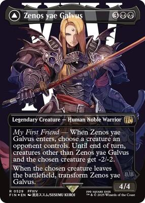 Zenos yae Galvus (Borderless) (Surge Foil) card from FINAL FANTASY