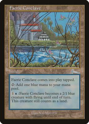Faerie Conclave card from Urza's Legacy