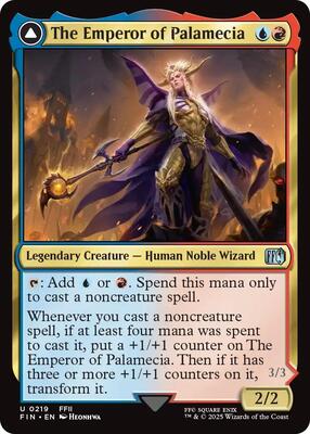 The Emperor of Palamecia card from FINAL FANTASY