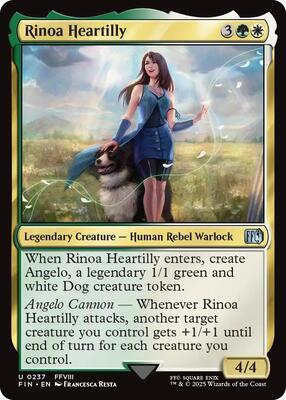 Rinoa Heartilly card from FINAL FANTASY