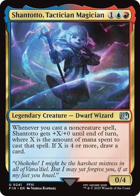 Shantotto, Tactician Magician card from FINAL FANTASY